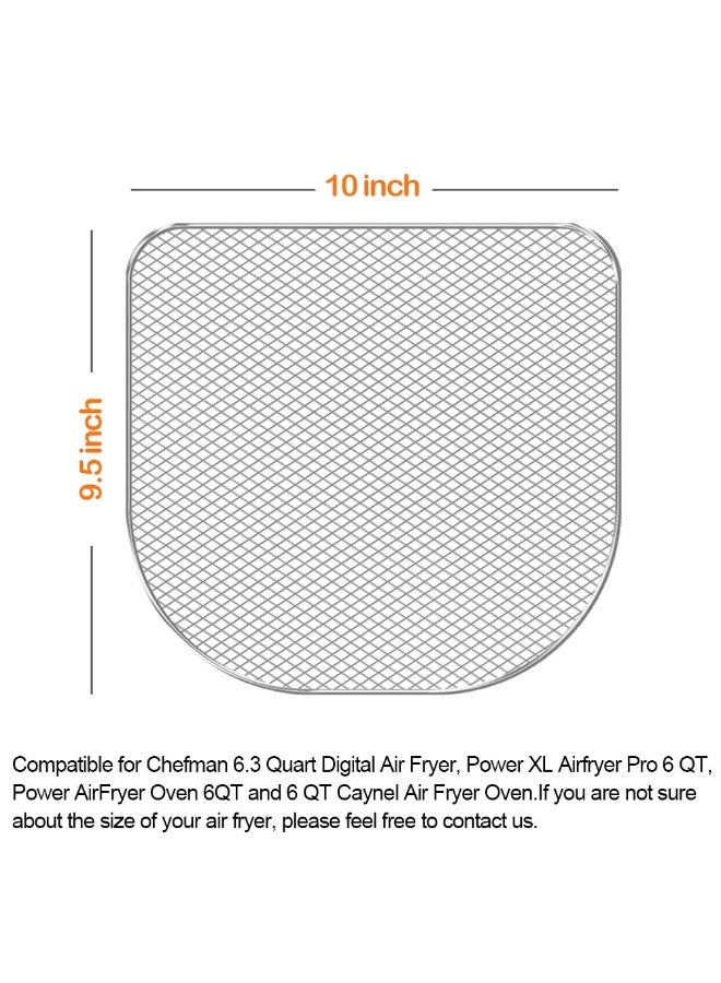 DEMEDO Replacement Dehydrator Racks for 6qt Chefman, Caynel and Power Air Fryer Oven, Dehydrate Fruits and Meats, Air Flow Racks, Removable trays, Air Fryer Oven Accessories (3 Pieces) - Image 2